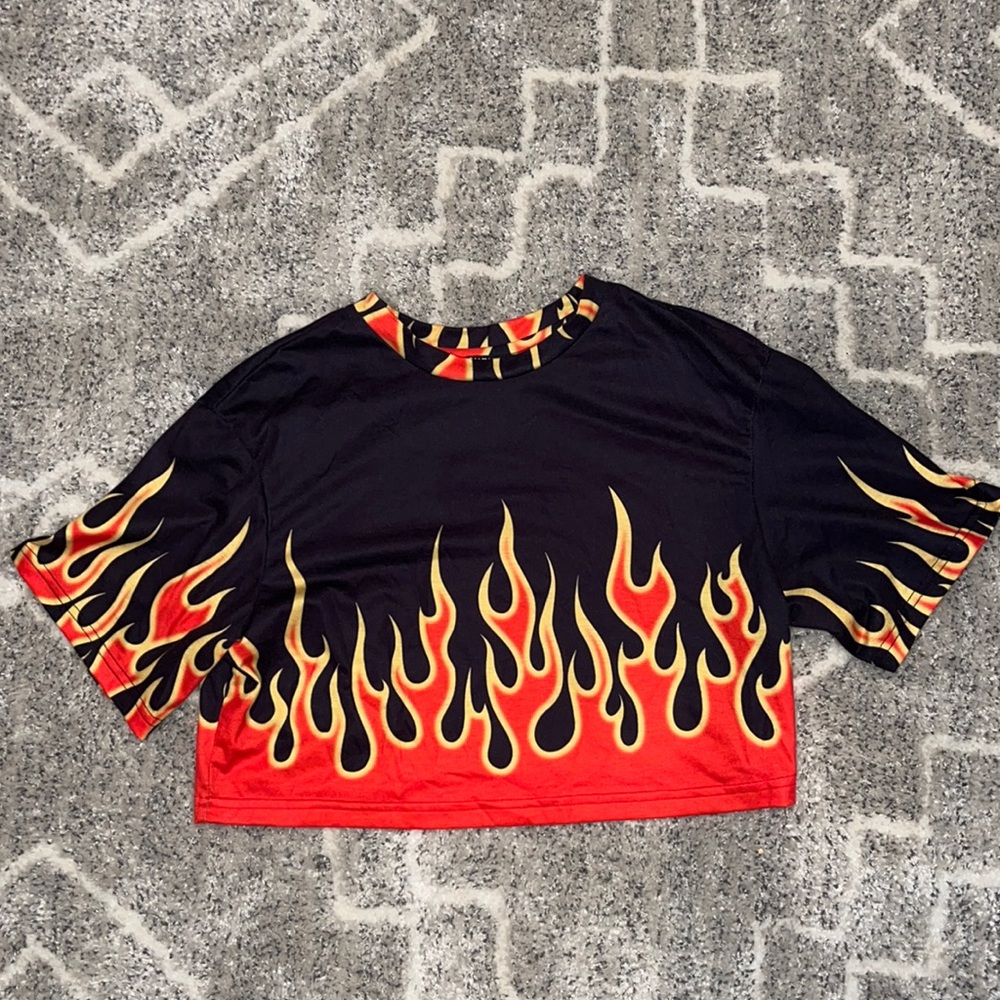 Shein cropped t-shirt